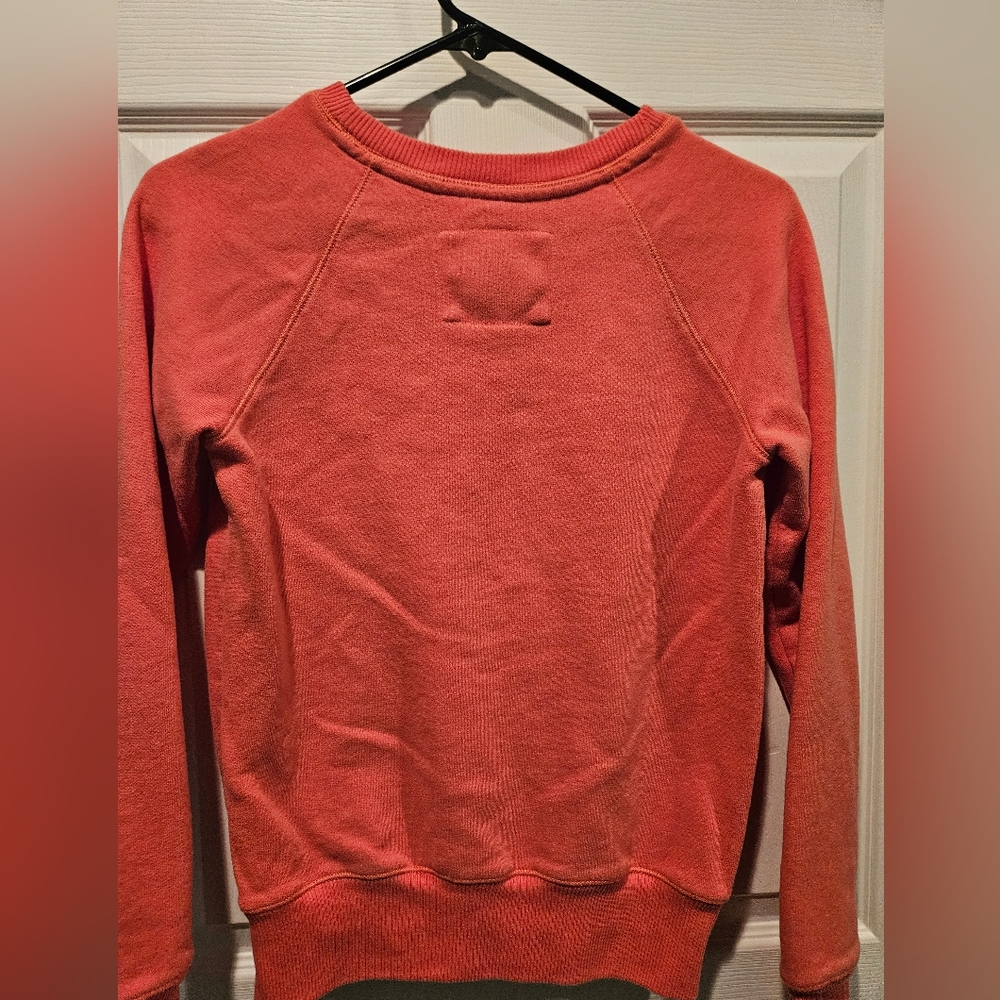 Abercrombie & Fitch Pink Crew Neck Sweatshirt Size XS - Picture 2 of 6